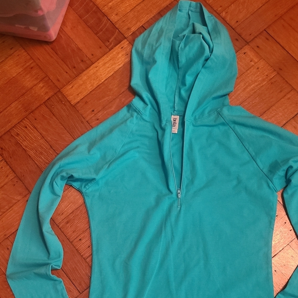 Shades of love by bella yoga jacket 1/2 zip